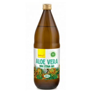 WOLFBERRY Aloe vera šťáva 100% 1000 ml BIO obraz