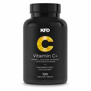 KFD Vitamin C+ 1000 mg + rose hip extract 100 tablet obraz