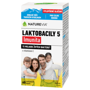 NATUREVIA Laktobacily 5 Imunita 60 kapslí obraz