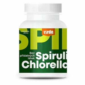 VIRDE Spirulina + chlorella 100 tablet obraz