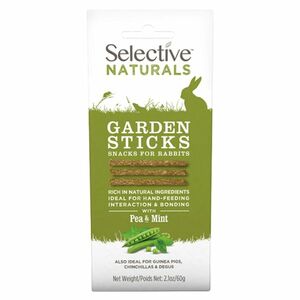 SUPREME Selective naturals snack garden sticks hrášek s mátou 60 g obraz