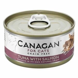 CANAGAN Tuna with salmon konzerva pro kočky 75 g obraz
