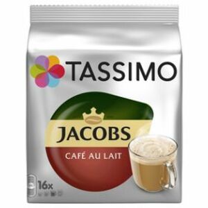 JACOBS TASSIMO Cafe au lait kapsle 16 kusů obraz
