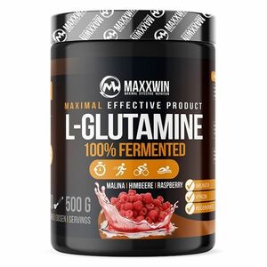 MAXXWIN L-glutamine 100% fermented malina 500 g obraz