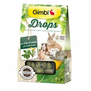 GIMBI Drops pro hlodavce s polními bylinkami 50 g obraz