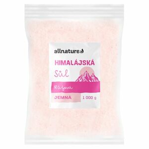 ALLNATURE Himalájská sůl růžová jemná 1000 g obraz