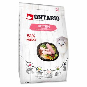 ONTARIO Kitten chicken granule pro kočky 1 ks, Hmotnost balení (g): 2 kg obraz