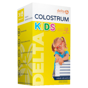 DELTA MEDICAL Colostrum kids sirup vanilka 125 ml obraz
