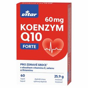 VITAR Koenzym Q10 60 mg forte 60 kapslí obraz