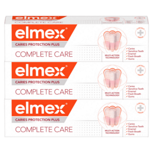 ELMEX Caries Complete Care Zubní pasta pro kompletní péči o zuby 3x 75 ml obraz