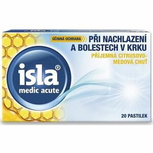 ISLA Medic acute citrus-med 20 pastilek obraz