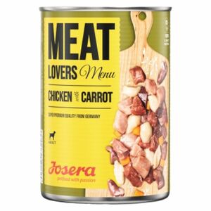 JOSERA Meat Lovers Menu Chicken with Carrot konzerva pro psy 400 g obraz