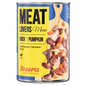 JOSERA Meat Lovers Menu Duck with Pumpkin konzerva pro psy 400 g obraz
