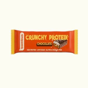 BOMBUS Crunchy protein chocolate 50 g obraz
