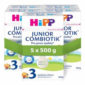 HiPP 3 Junior combiotik pokračovací batolecí mléko 5 x 500 g obraz
