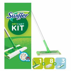 SWIFFER Sweeper Úklidová sada - 1 násada, 8 prachovek a 3 čisticí ubrousky obraz