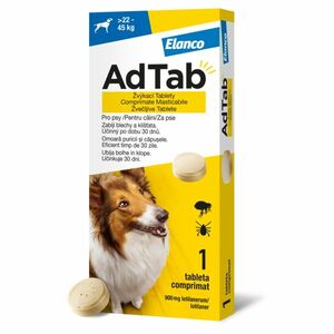 ADTAB 900 mg žvýkací tableta pro psy (22–45 kg) 1 kus obraz