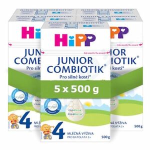 HiPP 4 Junior combiotik pokračovací batolecí mléko 5 x 500 g obraz