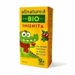 ALLNATURE Dětský čaj imunita BIO 20 sáčků obraz