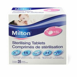 Milton sterilizační tablety 28 ks obraz