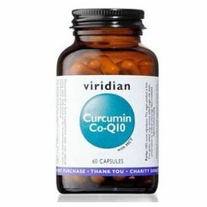 VIRIDIAN Nutrition curcumin Co-Q10 60 kapslí obraz