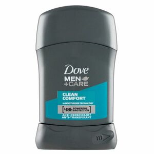 DOVE Men+Care Clean Comfort tuhý antiperspirant pro muže 50 ml obraz