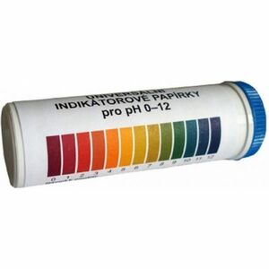 Univerzální indikátorové papírky pH 0-12 obraz