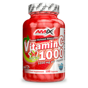 AMIX Vitamin C 1000 mg s extraktem z šípků 100 kapslí obraz