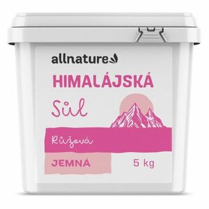 ALLNATURE Himalájská sůl růžová jemná 5 kg obraz