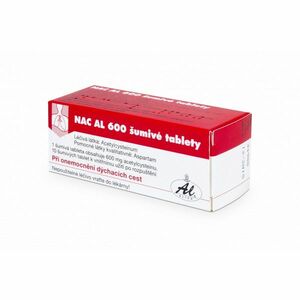 NAC AL 600 mg šumivé tablety 10 kusů obraz