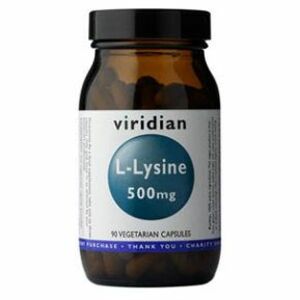 VIRIDIAN Nutrition L-Lysine 90 kapslí obraz