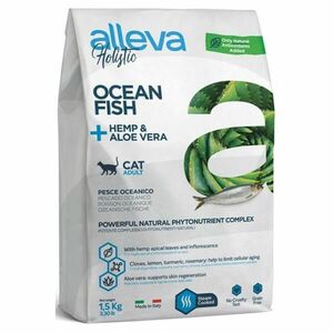 ALLEVA Holistic Adult Ocean Fish granule pro kočky 1, 5 kg obraz