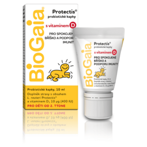 BIOGAIA® Protectis® probiotické kapky s vitamínem D 10 ml obraz