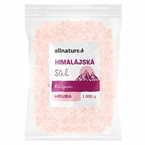 ALLNATURE Himalájská sůl růžová hrubá 1000 g obraz