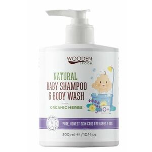 Woodenspoon Dětský sprchový gel a šampon na vlasy 2v1 300 ml obraz