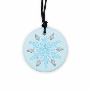 Jellystone Designs Uklidňující přívěsek Sněhová vločka, světle modrá obraz