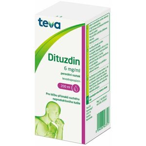 Teva Dituzdin s účinnou látkou levodropropizin 200 ml obraz