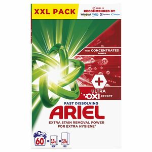 Ariel + prací prášek Oxi 60 praní 3.3 kg obraz
