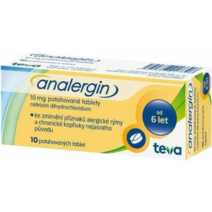Analergin 10 mg 10 tablet obraz