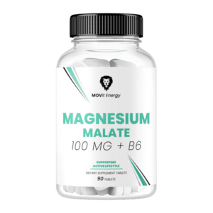 MOVit Energy Magnesium malate 100 mg + B6, 90 tablet obraz