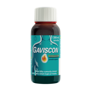 Gaviscon Liquid Peppermint perorální suspenze 300 ml obraz