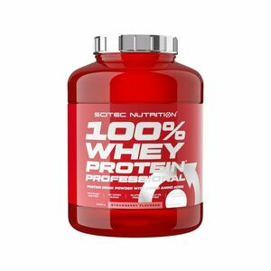 SciTec Nutrition 100% Whey Protein Professional jahoda 2350 g obraz