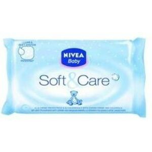 Nivea Baby čistící ubrousky Soft&Care 63 ks obraz