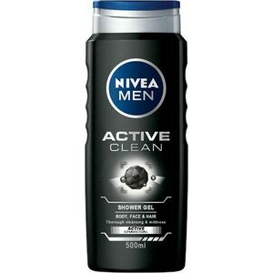 Nivea Pánský sprchový gel Active Clean 500 ml obraz