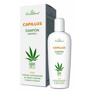 Cannaderm CAPILLUS šampon proti seborea 150 ml obraz
