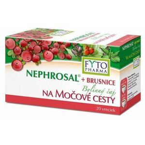 Fytopharma Nephrosal+brusinky bylinný čaj na močové cesty sáčky 20 x 1.5 g obraz