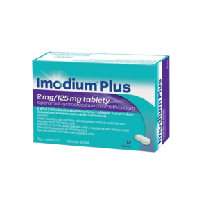 Imodium Plus 2 mg/125mg 12 tablet obraz