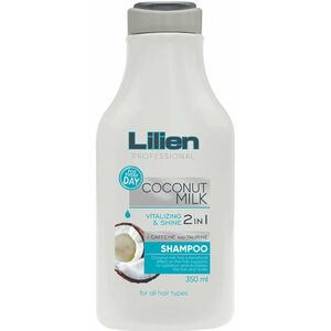 Lilien Šampon všechny typy vlasů 2v1 Coconut Milk 350 ml obraz