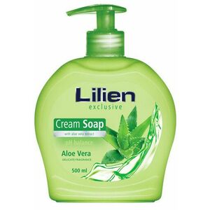 Lilien krémové tekuté mýdlo Aloe Vera 500 ml obraz