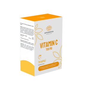 Aporosa Vitamin C 700 mg s postupným uvolňováním 75 kapslí obraz
